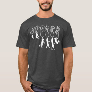Camiseta Evolution climbing Climbing knot Figure eight knot