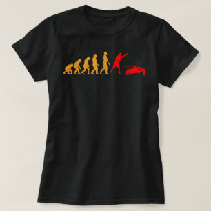 Camiseta Evolution Cornhole Funny Bean Bags Corn Hole