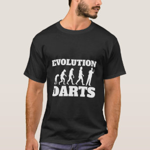 Camiseta Evolution Dart Player - Diseño Divertido Para El J