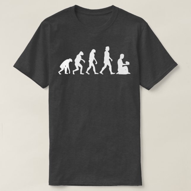 Camiseta Evolution Guinea Pig Premium  (Diseño del anverso)