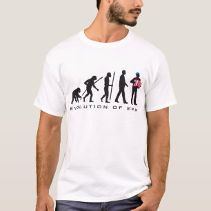 Camiseta evolution of usted accordion player sailor