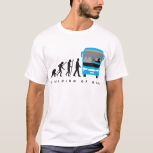 Camiseta evolution of usted bus driver