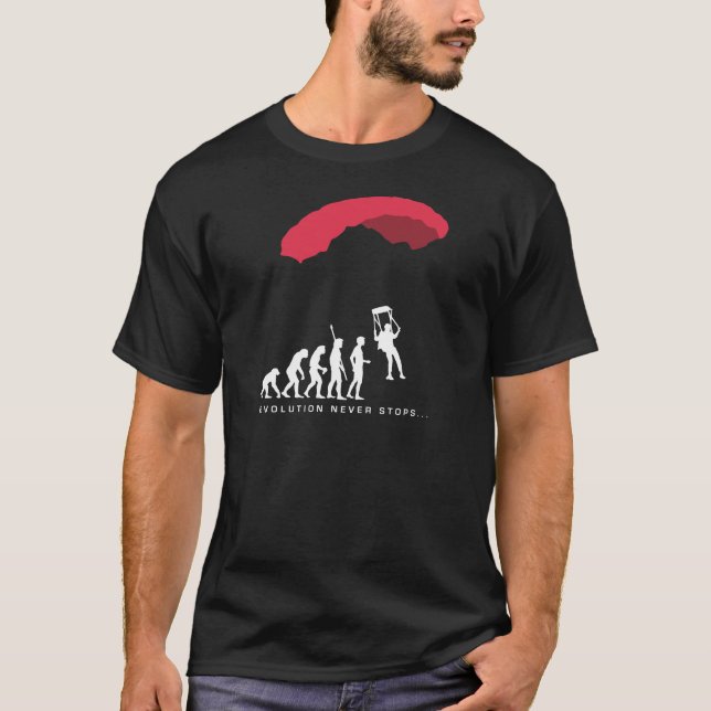 Camiseta evolution parachute (Anverso)