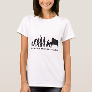 Camiseta evolution piano