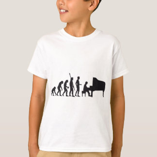Camiseta evolution piano