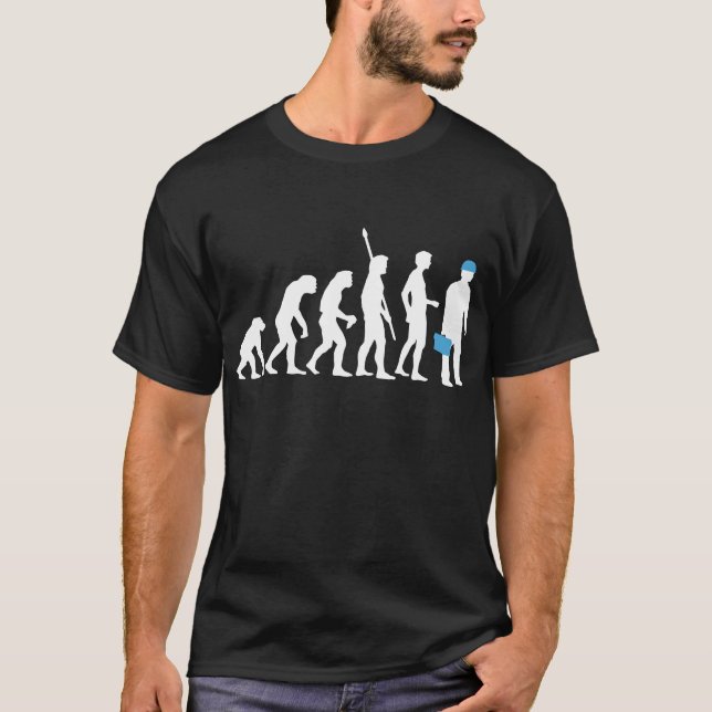 Camiseta evolution plumber (Anverso)