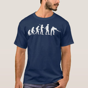Camiseta Evolution Pool Funny Pool Player Billiards Player