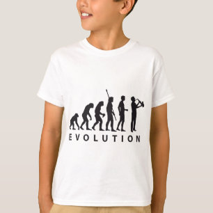 Camiseta evolution saxophon
