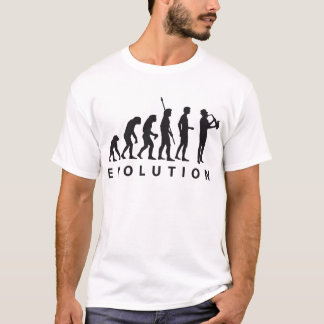 Camiseta evolution saxophon