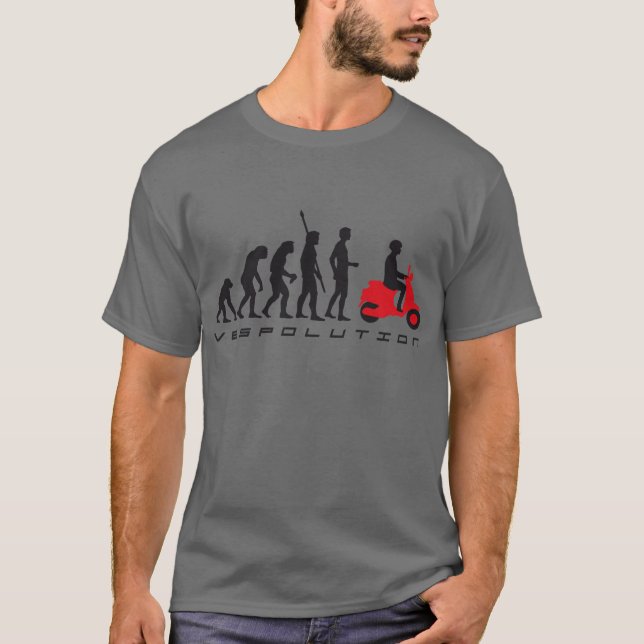 Camiseta evolution scooter (Anverso)