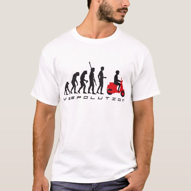 Camiseta evolution scooter (Anverso)