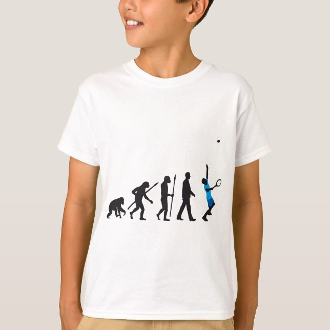 Camiseta evolution tennis player (Anverso)