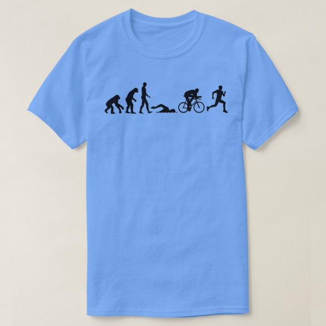 Camiseta Evolution triathlon  (Diseño del anverso)