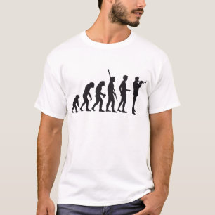 Camiseta evolution trumpet player