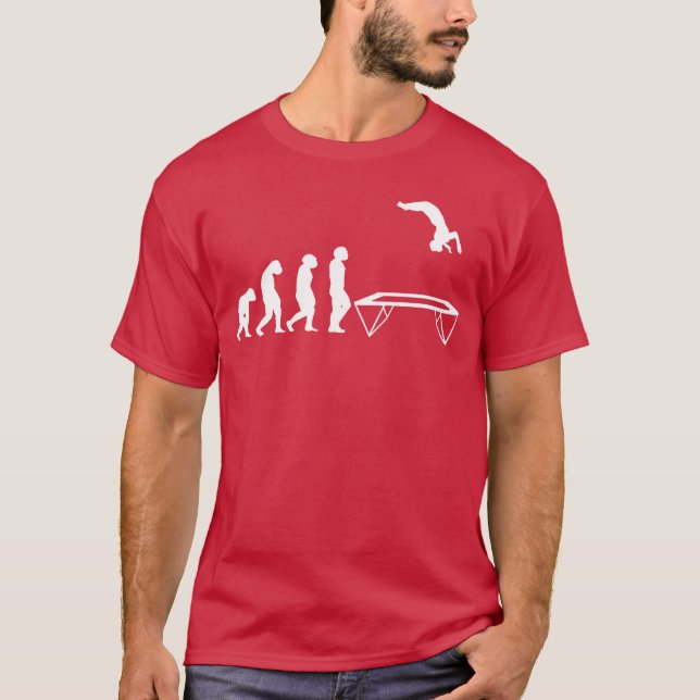 Camiseta EVOLUTIONRAMPOLINE acondicionamiento físico deport (Anverso)