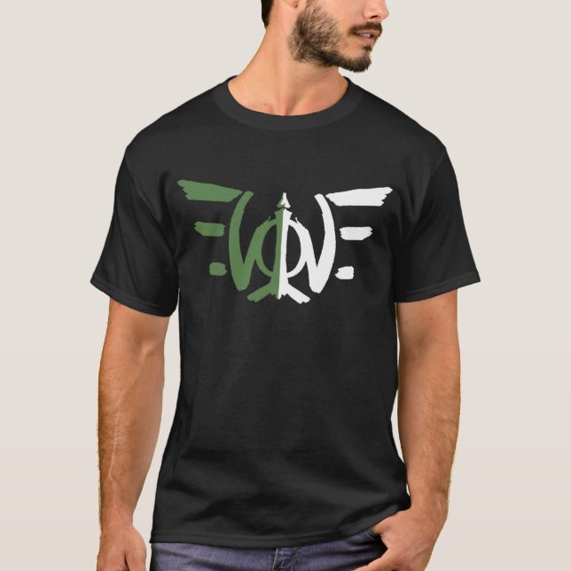 Camiseta evolvewings2color (Anverso)