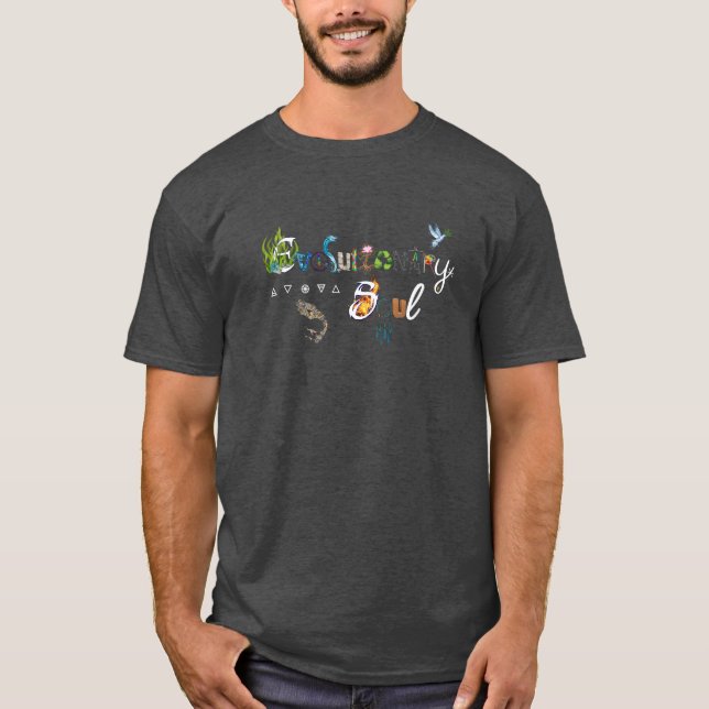 Camiseta EvoS: Cuello Básico De La Tripulación (Anverso)
