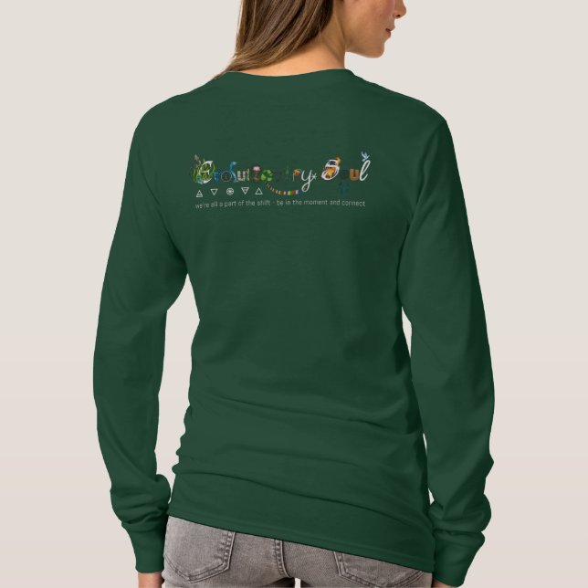 Camiseta EvoS: Cuello de la tripulación de manga larga (Reverso)
