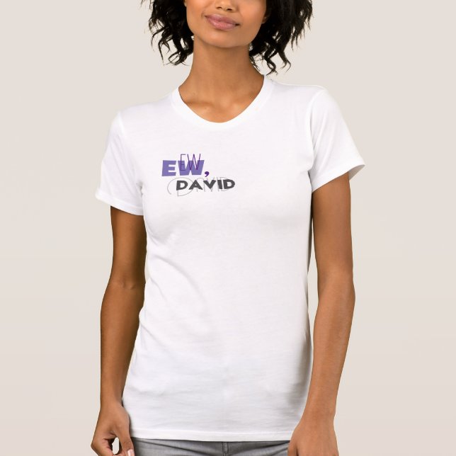 CAMISETA EW, DAVID (Anverso)