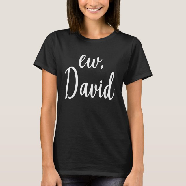 Camiseta Ew David Graphic (Anverso)
