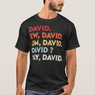 Camiseta Ew David Shirt Graciosa Vintage Retro Mujeres Con