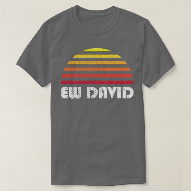 Camiseta Ew David Sunset (Diseño del anverso)