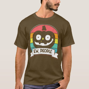 Camiseta Ew Gente Soy un estilo retro Calabaza Amo a los hi