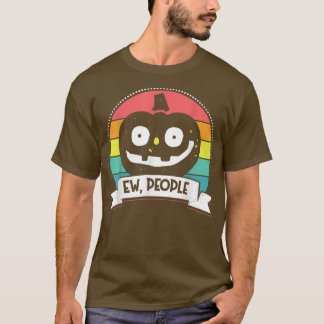 Camiseta Ew Gente Soy un estilo retro Calabaza Amo a los hi