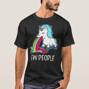 Camiseta Ew, Gente Unicornio Vómitos de animación diverti