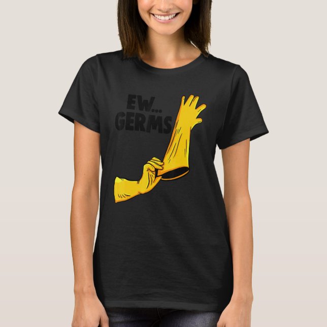 Camiseta EW Germs Spray Women Limpieza Equipo (Anverso)