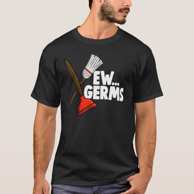 Camiseta EW Germs Spray Women Limpieza Equipo 1 (Anverso)