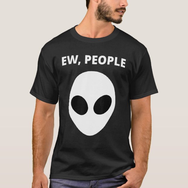Camiseta Ew People     Alien (Anverso)