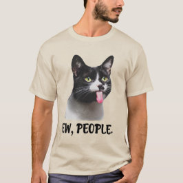 Camiseta Ew People cute cat meme