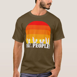 Camiseta Ew People Easter Day Funny Rabbit Bunny Ears Boys 