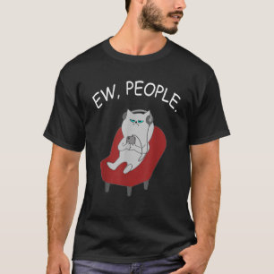 Camiseta EW People lover Funny Cat lover Kitty Owner Mo