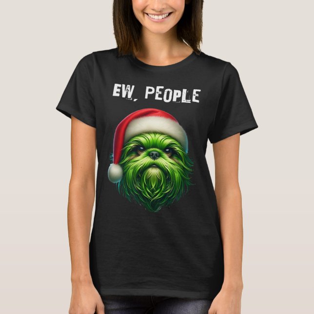 Camiseta Ew People Shihtzu Dog (Anverso)