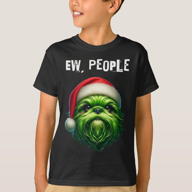 Camiseta Ew People Shihtzu Dog (Anverso)