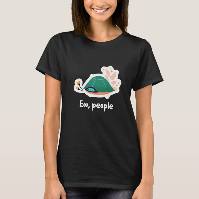 Camiseta Ew People Tortoise Land Turtles (Anverso)