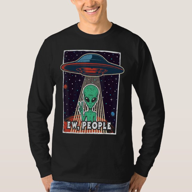 Camiseta Ew People Ufo Alien (Anverso)