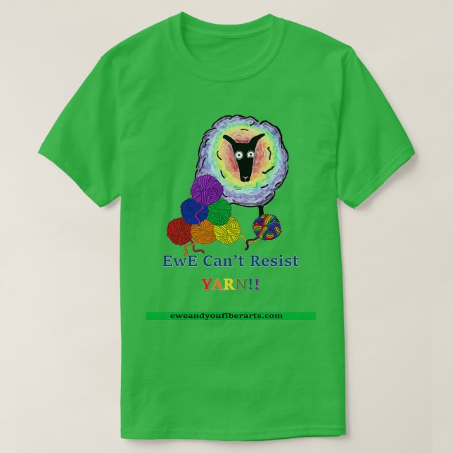 Camiseta EwE Cant Resist Yarn (Diseño del anverso)