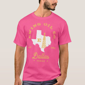 Camiseta Ewing Oil Co Dallas Texas Est 1930