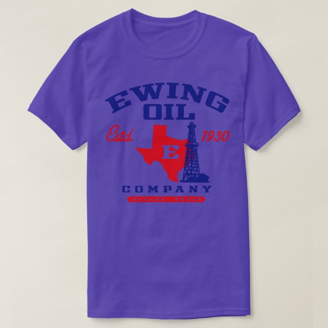 Camiseta Ewing Oil Company (Diseño del anverso)