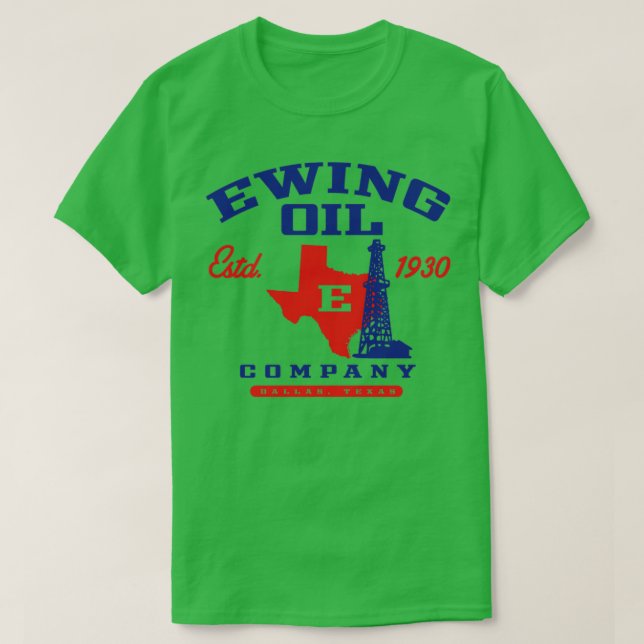 Camiseta Ewing Oil Company (Diseño del anverso)