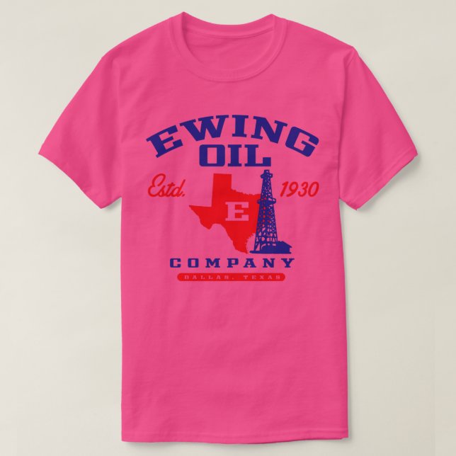 Camiseta Ewing Oil Company (Diseño del anverso)