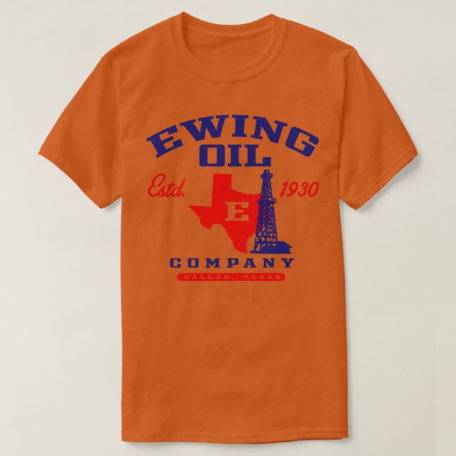 Camiseta Ewing Oil Company (Diseño del anverso)