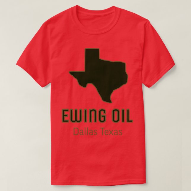 Camiseta Ewing Oil Company TShirt 4 (Diseño del anverso)