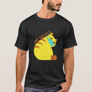 Camiseta Ewww gente gato Introvertido Sarcástico Antisocial
