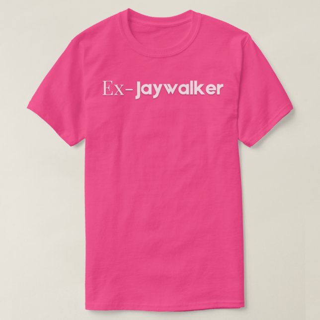 Camiseta Ex Jaywalker (Diseño del anverso)