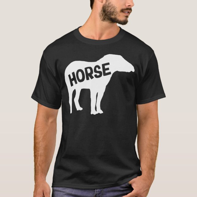 Camiseta Ex mormón tapir caballo LDS Exmo caballo (Anverso)