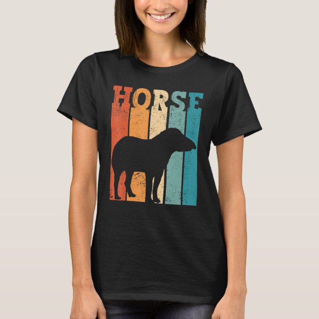 Camiseta Ex Mormon Tapir Horse LDS Retro Exmo Horse_2 (Anverso)